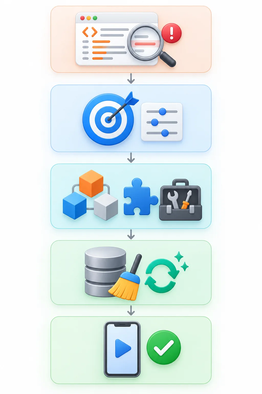 SwiftUI Preview 오류 진단 순서도